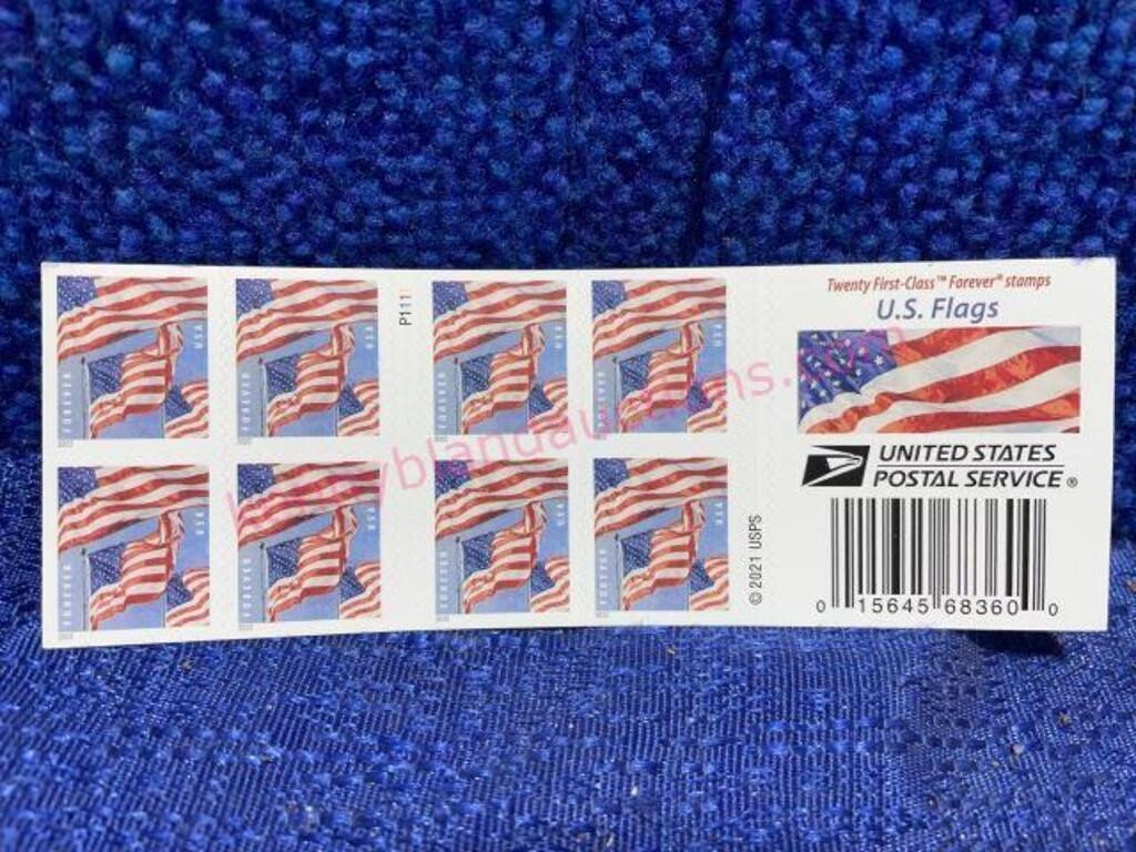 (20) USA Forever Stamps ($14.60 face value)