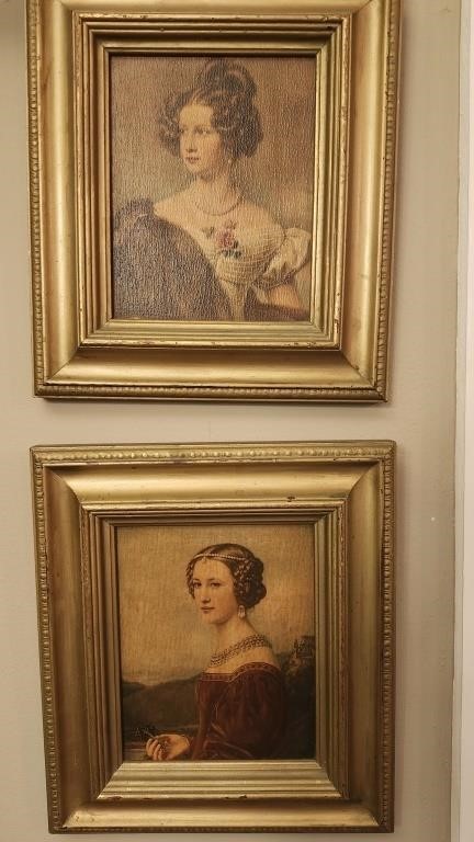 Amalie Adlerberg print & portrait of woman