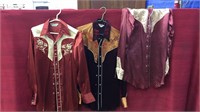 MWG women’s Western shirts. Size med.