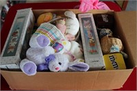 Box of Easter Decorations