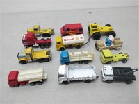 Lot of 12 Metal Toy Vehicles