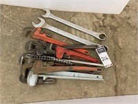 HD Wrenches & Ridgid Pipe Wrenches
