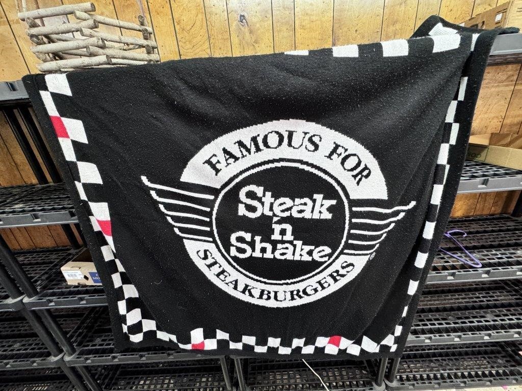 Steak & Shake Throw Blanket