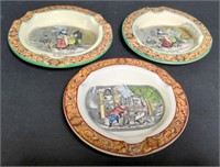 Cries of London ash trays bidding on 1x3