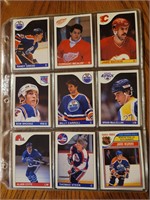 (9) 85-86 OPC Hockey Cards