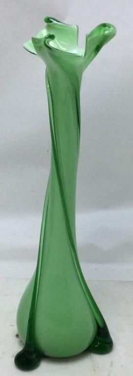 VINTAGE ART GLASS ITALIAN VASE