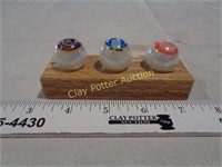 Set of 3 Military Shooter Marbles