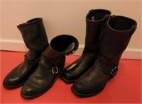 CHIPPEWA LEATHER RIDING BOOTS 2 PAIR