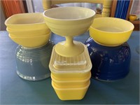 Pyrex, Pottery & Refrigerator Bowls