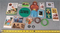 Smokey the Bear Memorbilia