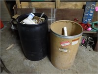 Two Barrels with Contents