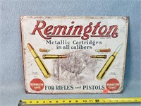 12x16 Remington Tin Sign