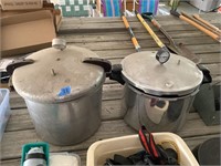 (2) Pressure Cookers