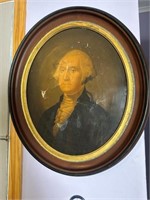 George Washington oval painting
