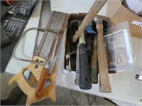 Hammers, saws, and miscellaneous