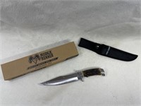 12" Ridge Runner Knife With Box And Sheath