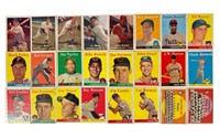 1957/ 58 Topps Baseball Cards loaded with Stars