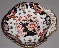 Victorian Derby imari pattern serving dish