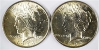 1924 Peace Dollars (2)