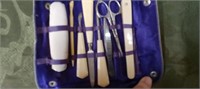 Vintage Bakelite Manicure Set