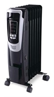 New NOMA Oil Filled Portable Radiator Heater w/Whe