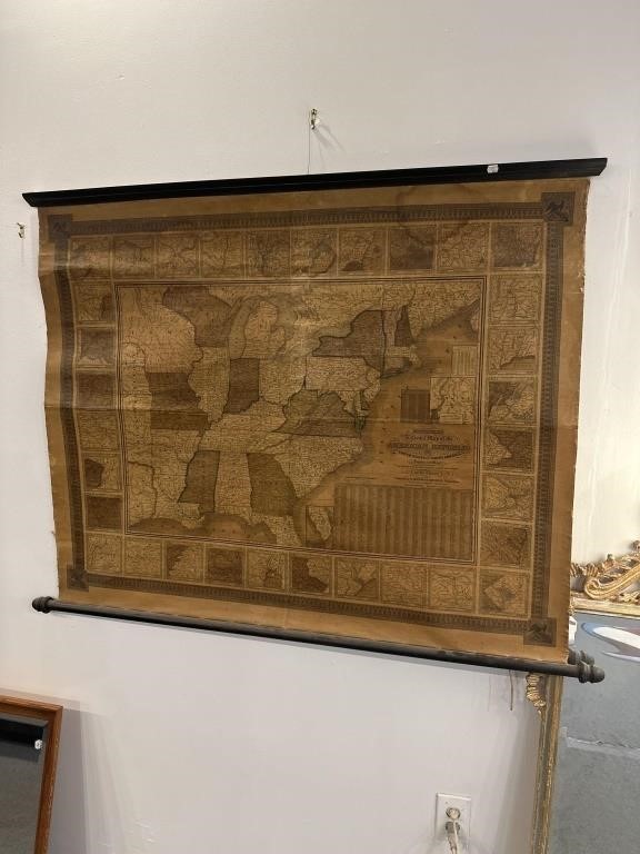 Large antique map