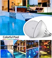 $120 PoCare Pool Lights Bulb, 120V 45W RGB Color