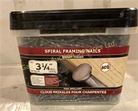 Spiral Framing Nails 31/4 inch