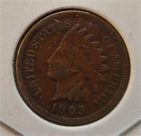 1903 Indian Head Cent, Better Grade