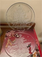 Savoir Vivre Crystal Christmas Platter (living