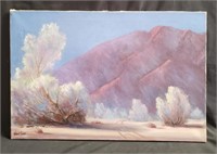 Robert Paine California desert/mountain oil/canvas