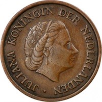 Netherlands 5 cents, 1950