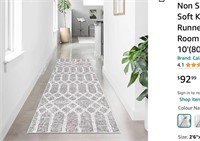 Calore Carpet Runners for Hallways Non Slip