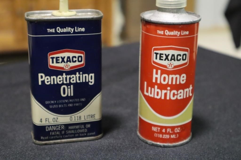 Texaco maintenance advertising lot - penetrating