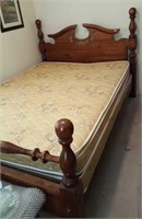 Queen size bed matches 42 43 and 44, damage on