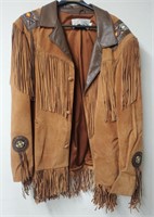 Lariat Leather Indian Coat