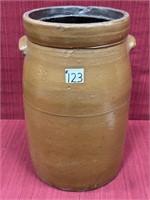 3 Gallon Stoneware Crock, some loss