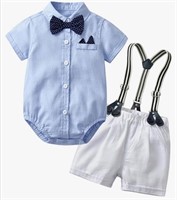 New (Size 6-9 months) Baby Boy Formal Short Set