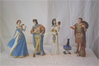 4 Lenox porcelain figurines. Marc Anthony,