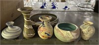 Collection of Artwork Pottery Mini Vases and Bowls