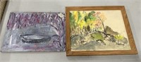 Two Landscape Paintings