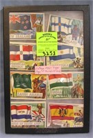 Collection of Topps Flags of the world cards