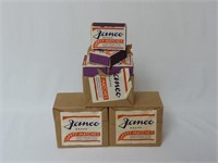 Vintage Janco Wooden Safety Matches in Slide Boxes
