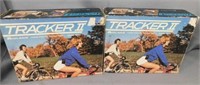 Two 1980's Tracker II Midland hands free FM