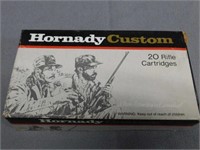 Ammunition: 30-30 Winchester Hornady Custom Flat