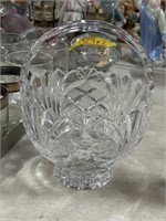 Lead crystal candy basket