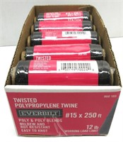 Twisted Polypropylene Twine - Black