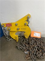 T&S pallet puller w/ chain