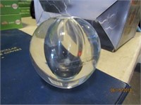 Clear paperweight- Made in Poland