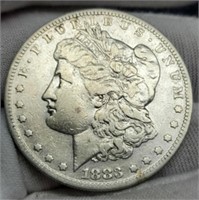 1883-S Morgan Silver Dollar VF